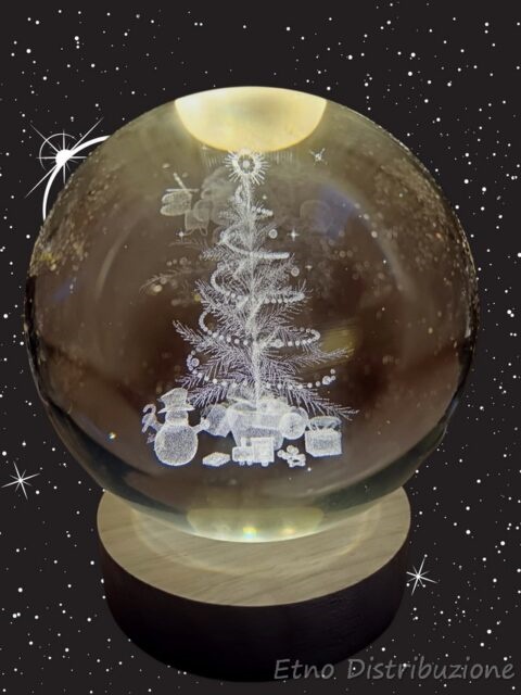 sfera 3d albero