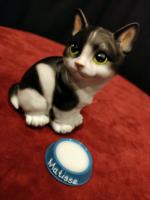 statuina in resina del tuo gatto personalizzato
